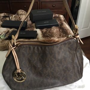 Michael Kors brown handbag